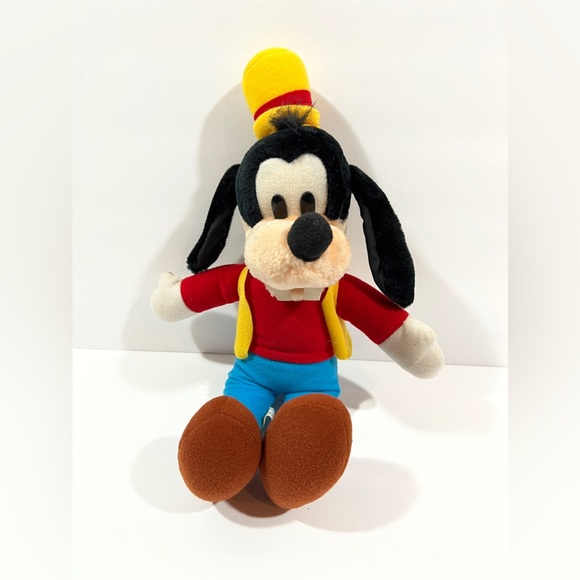 Goofy Plush 15 Inch Stuffed Animal Toy Disneyland Walt Disney World Vintage - Picture 1 of 14
